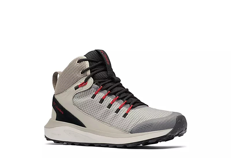Columbia Mens Trailstorm Mid Hiking Boot - Bone 1 Columbia Mens Trailstorm Mid Hiking Boot - Bone