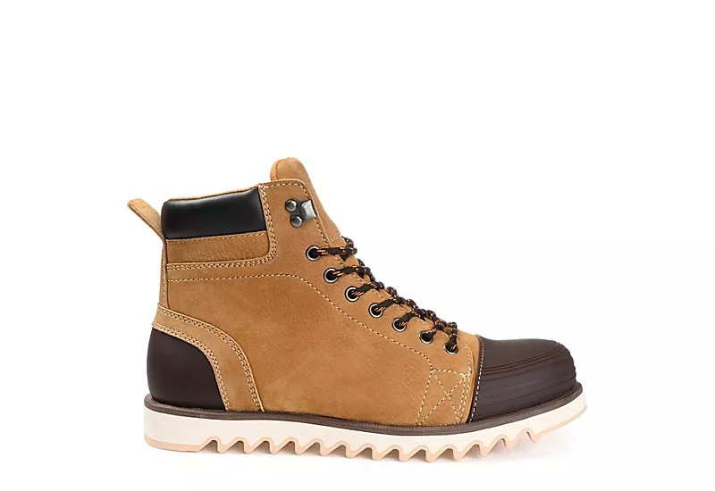 Territory Mens Altitude Lace-up Boot - Tan 2 Territory Mens Altitude Lace-up Boot - Tan - Image 2