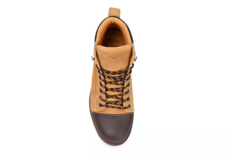 Territory Mens Altitude Lace-up Boot - Tan 6 Territory Mens Altitude Lace-up Boot - Tan - Image 6