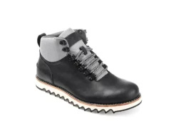 Territory Mens Crash Lace-up Boot - Black
