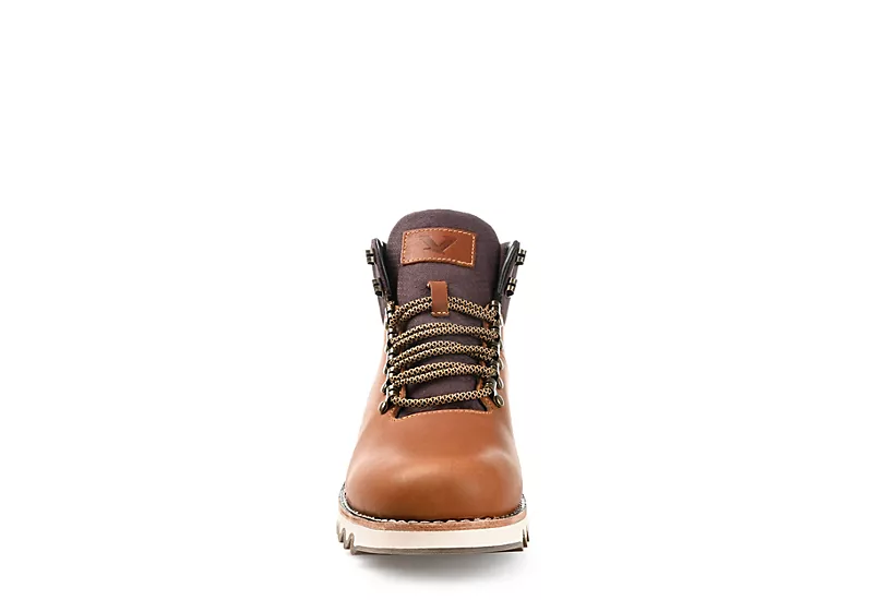 Territory Mens Crash Lace-up Boot - Brown 3 Territory Mens Crash Lace-up Boot - Brown - Image 3