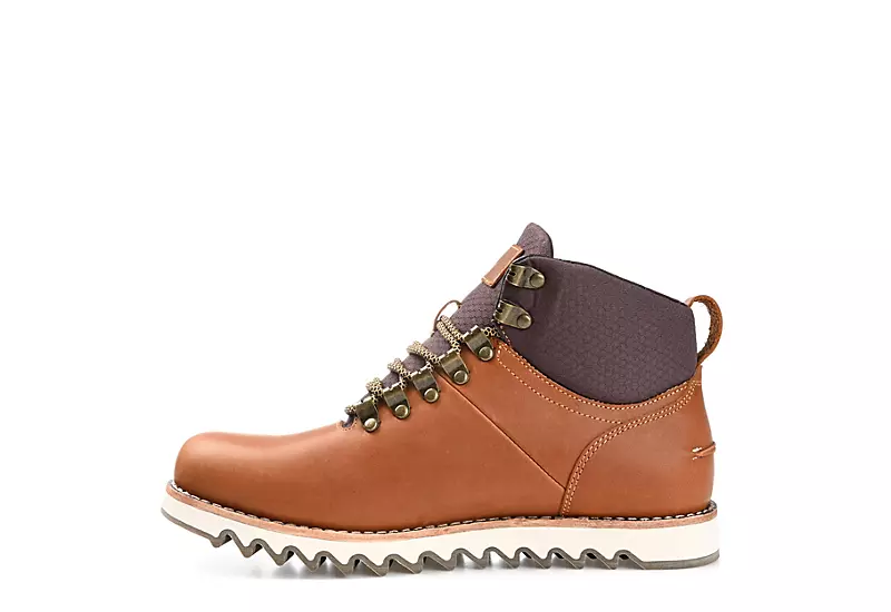 Territory Mens Crash Lace-up Boot - Brown 4 Territory Mens Crash Lace-up Boot - Brown - Image 4