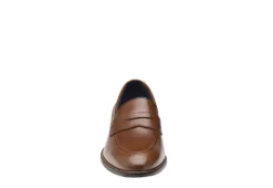 Johnston & Murphy Mens Stockton Penny Loafer Oxford - Dark Tan -bergfreunde shop US 01 502051 02