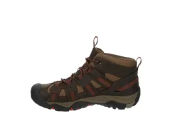 Keen Mens Siskiyou Mid Waterproof Hiking Boot - Brown -bergfreunde shop US 01 502059 03