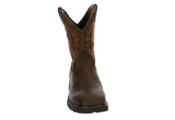 Ariat Mens Groundbreaker Waterproof Work Boot - Brown -bergfreunde shop US 01 502082 02