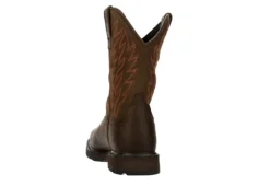 Ariat Mens Groundbreaker Waterproof Work Boot - Brown -bergfreunde shop US 01 502082 04