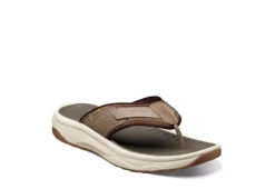 Florsheim Mens Tread Lite Flip Flop Sandal - Taupe