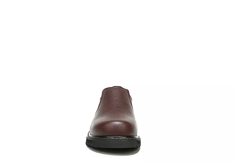 Dr. Scholl's Mens Winder Ii Slip Resistant Work Shoe - Brown 3 Dr. Scholl's Mens Winder Ii Slip Resistant Work Shoe - Brown - Image 3