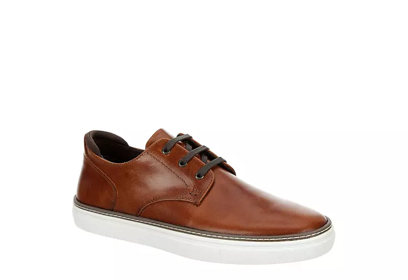 Franco Fortini Mens Maxx Lace Up Sneaker - Cognac 1 Franco Fortini Mens Maxx Lace Up Sneaker - Cognac