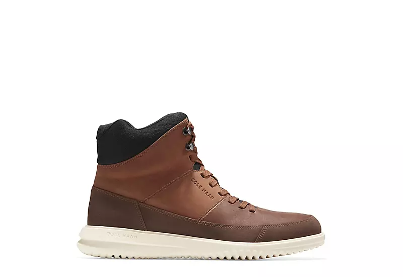 Cole Haan Mens Grand Hiker Waterproof Lace-up Boot - Tan 2 Cole Haan Mens Grand Hiker Waterproof Lace-up Boot - Tan - Image 2