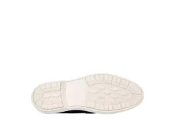 Franco Fortini Mens Cameron Slip On Penny Loafer Oxford - Navy -bergfreunde shop US 01 502431 06