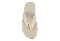 Rainbow Sandals Womens Single Layer Hemp Flip Flop Sandal - Natural -bergfreunde shop US 01 502449 05