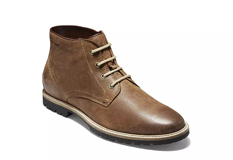 Cole Haan Mens Nathan Chukka Boot - Brown 1 Cole Haan Mens Nathan Chukka Boot - Brown