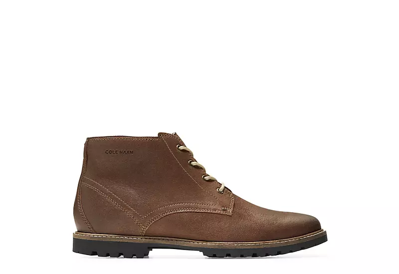 Cole Haan Mens Nathan Chukka Boot - Brown 2 Cole Haan Mens Nathan Chukka Boot - Brown - Image 2