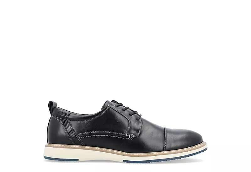 Vance Co Mens Jedd Oxford - Black 2 Vance Co Mens Jedd Oxford - Black - Image 2