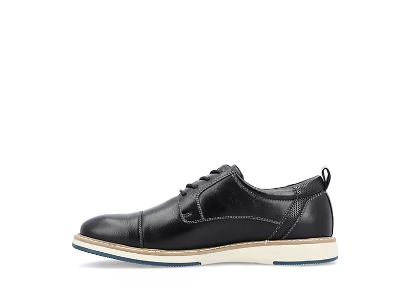 Vance Co Mens Jedd Oxford - Black 4 Vance Co Mens Jedd Oxford - Black - Image 4