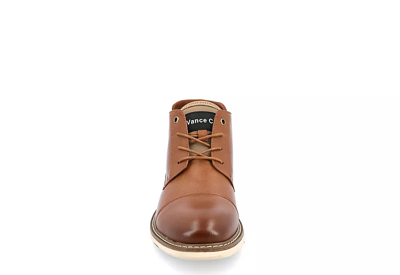 Vance Co Mens Redford Chukka Boot - Tan 3 Vance Co Mens Redford Chukka Boot - Tan - Image 3