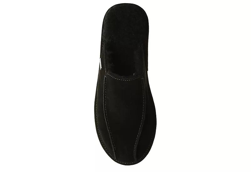 Bearpaw Mens Pierre Slipper - Black 5 Bearpaw Mens Pierre Slipper - Black - Image 5
