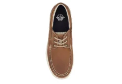 Dockers Mens Beacon Boat Shoes - Dark Tan -bergfreunde shop US 01 502541 04