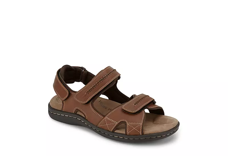 Dockers Mens Newpage Outdoor Sandals - Rust 1 Dockers Mens Newpage Outdoor Sandals - Rust