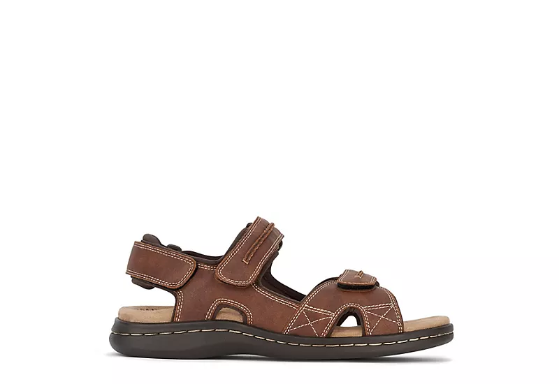 Dockers Mens Newpage Outdoor Sandals - Rust 2 Dockers Mens Newpage Outdoor Sandals - Rust - Image 2