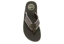 Margaritaville Mens Rag Time Flip Flop Sandal - Dark Brown 12 Margaritaville Mens Rag Time Flip Flop Sandal - Dark Brown -bergfreunde shop US 01 502724 05