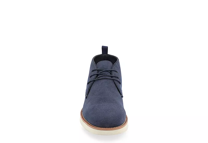 Vance Co Mens Jimmy Chukka Boot - Navy 3 Vance Co Mens Jimmy Chukka Boot - Navy - Image 3