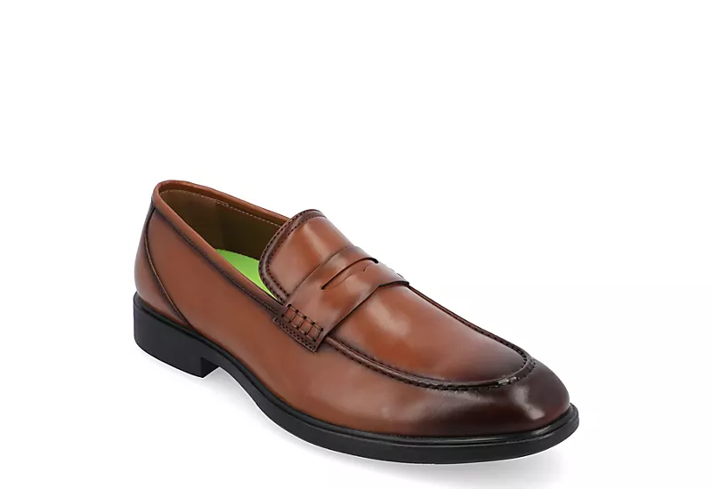 Vance Co Mens Keith Loafer Oxford - Chestnut 1 Vance Co Mens Keith Loafer Oxford - Chestnut