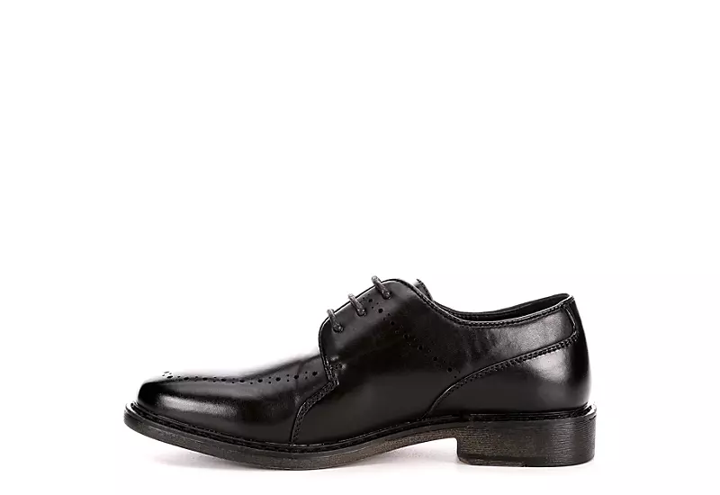 Borelli Boys Roman Oxford - Black 4 Borelli Boys Roman Oxford - Black - Image 4