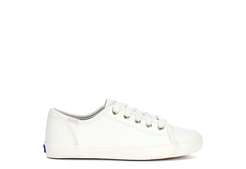 Keds Girls Kickstart Sneaker - White 2 Keds Girls Kickstart Sneaker - White - Image 2