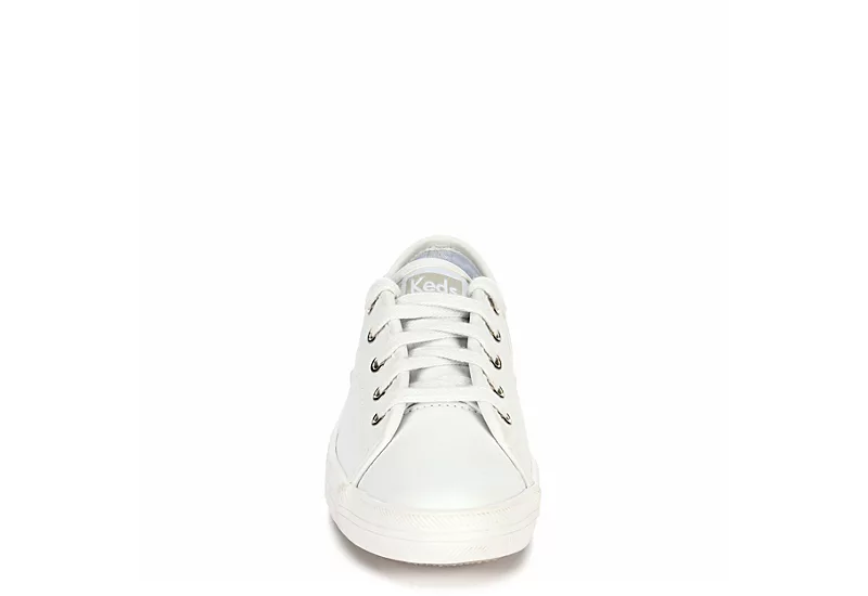 Keds Girls Kickstart Sneaker - White 3 Keds Girls Kickstart Sneaker - White - Image 3