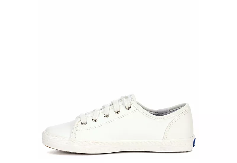 Keds Girls Kickstart Sneaker - White 4 Keds Girls Kickstart Sneaker - White - Image 4