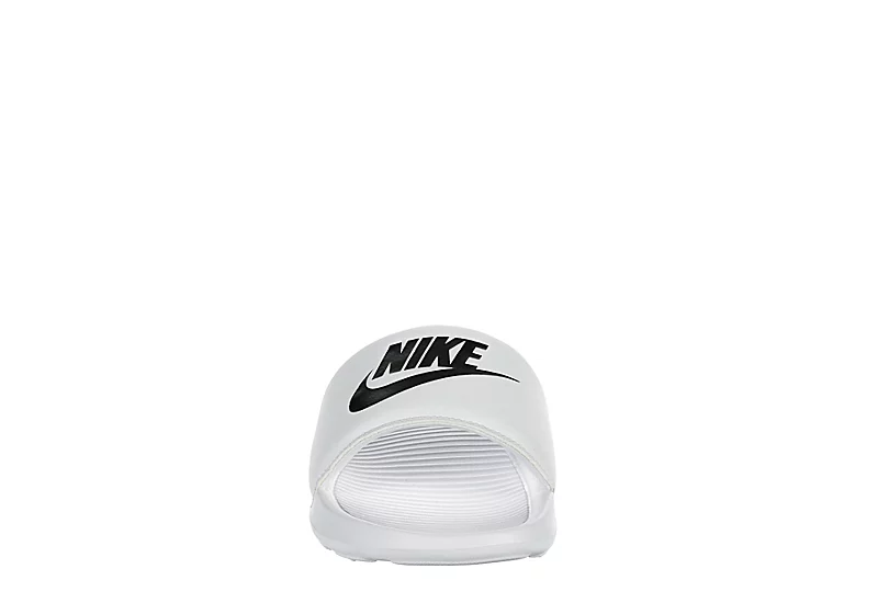 Nike Mens Victori One Slide Sandal - White 3 Nike Mens Victori One Slide Sandal - White - Image 3