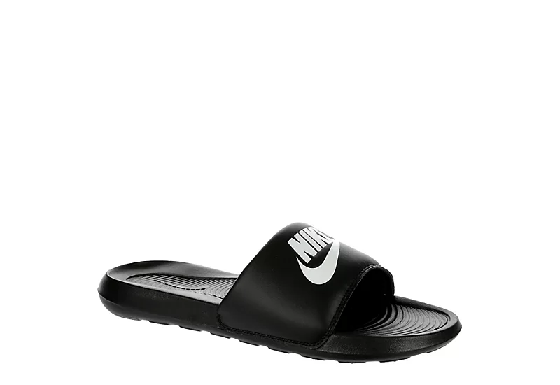 Nike Mens Victori One Slide Sandal - Black 1 Nike Mens Victori One Slide Sandal - Black