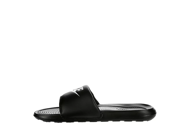 Nike Mens Victori One Slide Sandal - Black 4 Nike Mens Victori One Slide Sandal - Black - Image 4