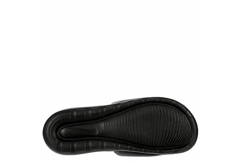 Nike Mens Victori One Slide Sandal - Black 7 Nike Mens Victori One Slide Sandal - Black - Image 7