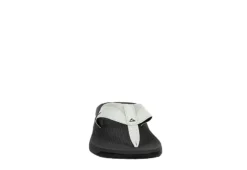 Reef Mens Anchor Flip Flop Sandal - White -bergfreunde shop US 01 544177 02
