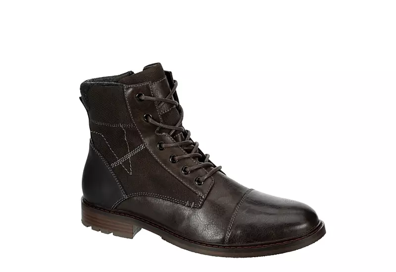 Restoration Mens Essex Lace-up Boot - Brown 1 Restoration Mens Essex Lace-up Boot - Brown