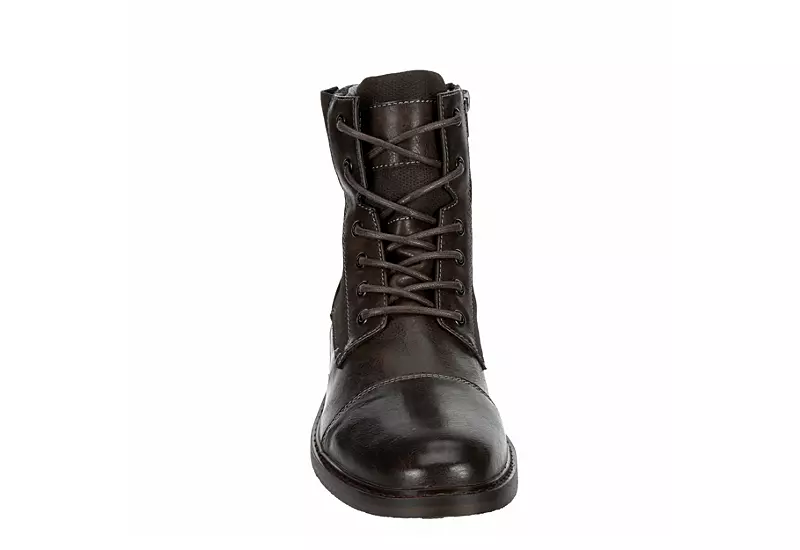 Restoration Mens Essex Lace-up Boot - Brown 3 Restoration Mens Essex Lace-up Boot - Brown - Image 3