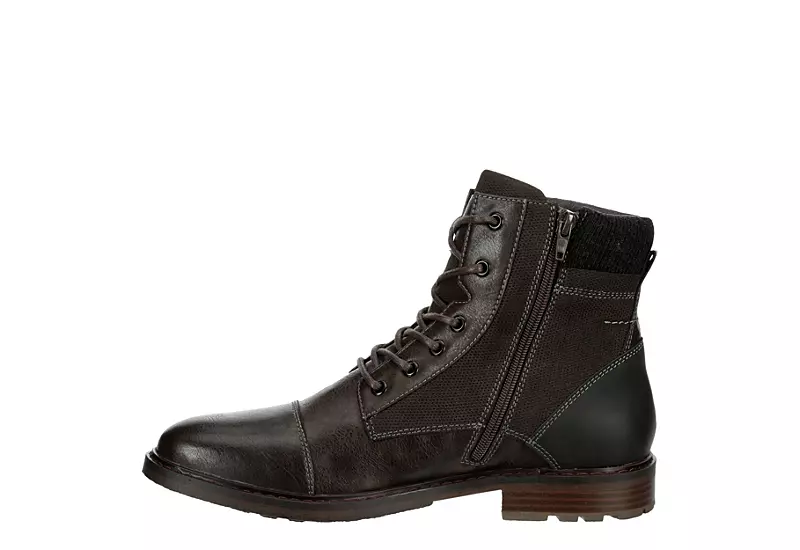 Restoration Mens Essex Lace-up Boot - Brown 4 Restoration Mens Essex Lace-up Boot - Brown - Image 4
