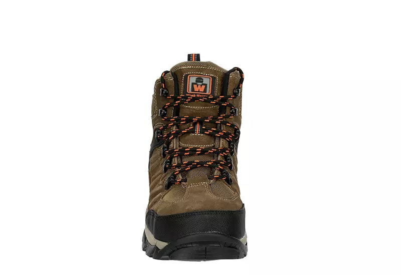 Work Master Mens Blain Ii Steel Toe Work Boot - Brown 3 Work Master Mens Blain Ii Steel Toe Work Boot - Brown - Image 3