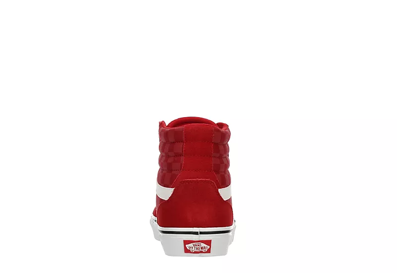 Vans Mens Filmore High Top Sneaker - Red 5 Vans Mens Filmore High Top Sneaker - Red - Image 5
