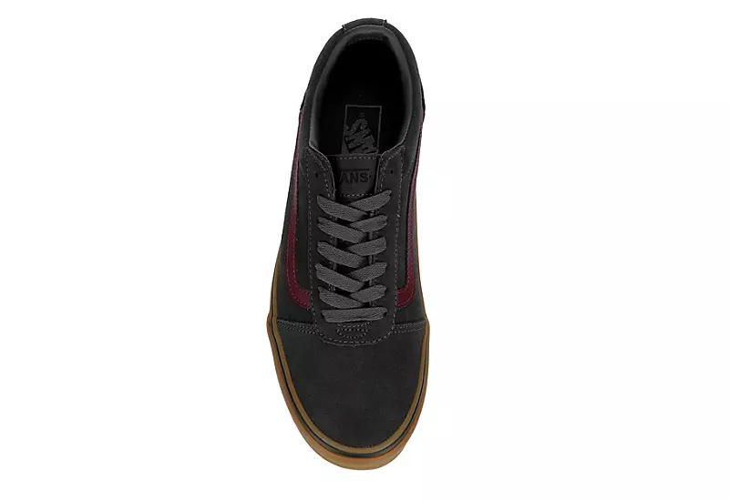 Vans Mens Ward Sneaker - Dark Grey 6 Vans Mens Ward Sneaker - Dark Grey - Image 6