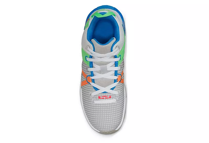 Nike Mens Lebron Witness 7 Basketball Shoe - Grey 5 Nike Mens Lebron Witness 7 Basketball Shoe - Grey - Image 5