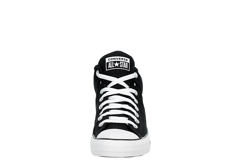 Converse Mens Chuck Taylor All Star High Street Sneaker - Black 3 Converse Mens Chuck Taylor All Star High Street Sneaker - Black - Image 3