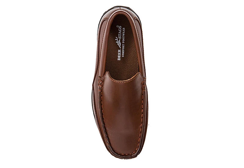 Deer Stags Boys Booster Loafer - Brown 6 Deer Stags Boys Booster Loafer - Brown - Image 6