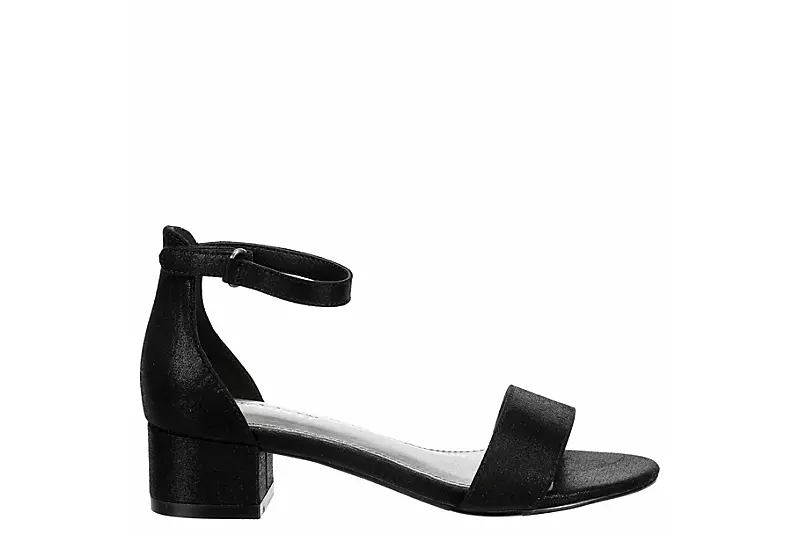 Sophie17 Girls Krystal Dress Sandal - Black 2 Sophie17 Girls Krystal Dress Sandal - Black - Image 2