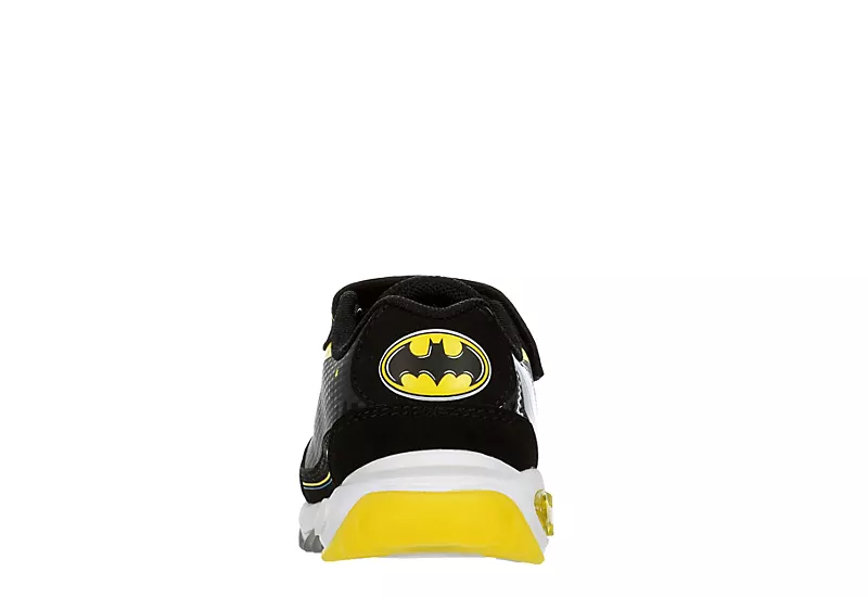 Batman Boys Infant Batman Light Up Sneaker - Black 6 Batman Boys Infant Batman Light Up Sneaker - Black - Image 6