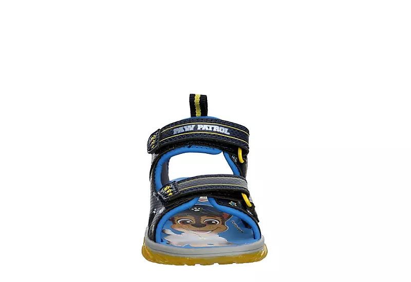 Nickelodeon Boys Infant Paw Patrol Light Up Sandal - Navy 3 Nickelodeon Boys Infant Paw Patrol Light Up Sandal - Navy - Image 3