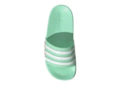 Adidas Girls Adilette Slide Sandal - Mint -bergfreunde shop US 01 702040 03